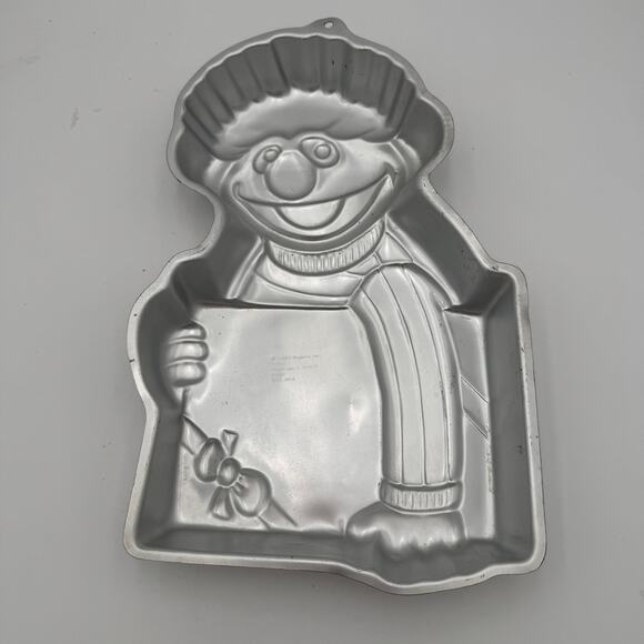 Vintage Ernie Cake Pan Wilton 1983 Muppets - Picture 2 of 8